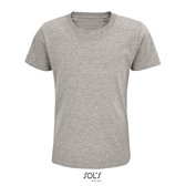 SOL'S - T-Shirt Kinder Pioneer - Grijs - 100% Katoen Bio - 110-116