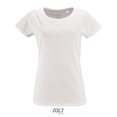SOL'S - Milo T-Shirt dames - Wit - 100% Biologisch Katoen - XL