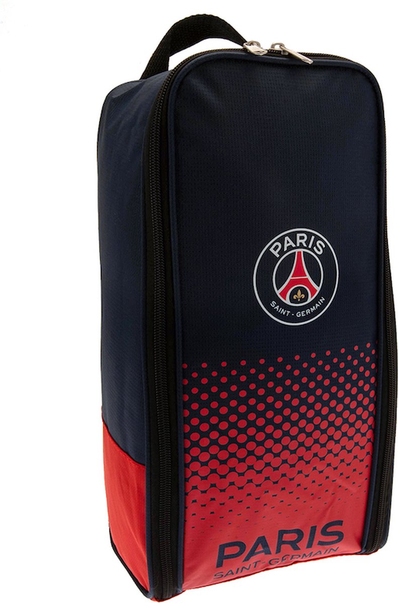 PSG toilettas - schoenentas Fade blauw/rood
