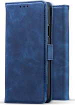 Rosso Element Book Case Wallet Hoesje Geschikt voor Samsung Galaxy A54 | Portemonnee | 3 Pasjes | Magneetsluiting | Stand Functie | Blauw