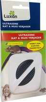 Luxan Ultrasone Muizen en Ratten Verjager 370m² - werkt tegen muizen en ratten - muizen verjagen - ratten verjagen - ultrasone ongedierteverjager