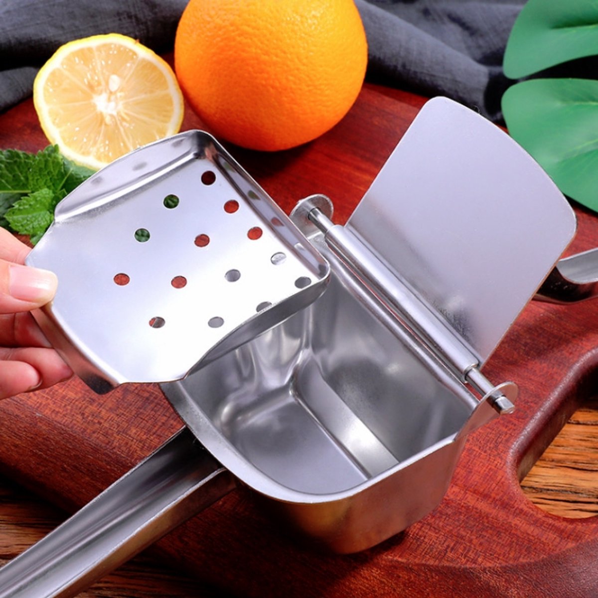 304 roestvrijstalen handmatige juicer citroensappers