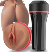 ME'ADAM Mandy - Masturbator - Pocket pussy - masturbator voor mannen elektrisch - kunstvagina - sex toys voor mannen - 10 standen - kunstvagina voor man - USB oplaadbaar