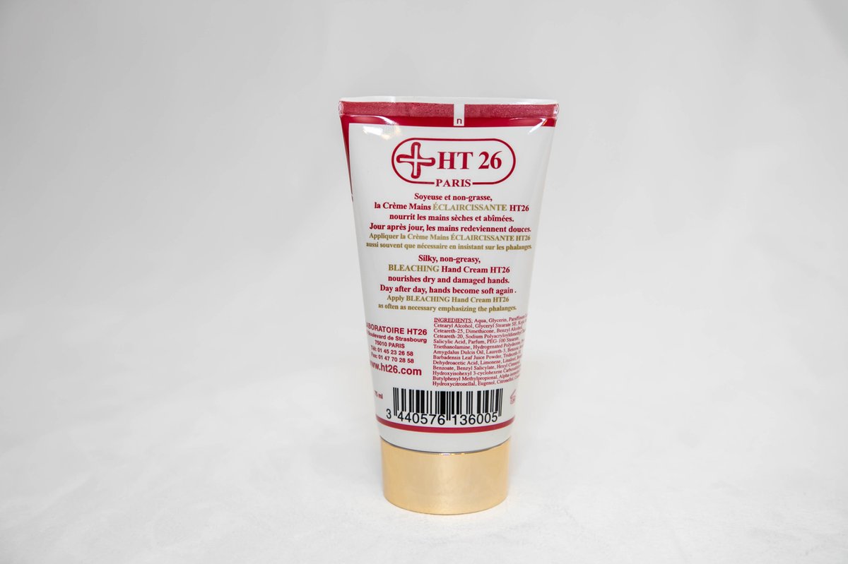 HT26 Crème mains éclaircissante