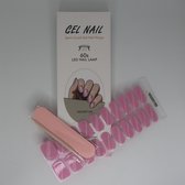 YellowSnails - Gel Nagel Wraps - Glitter pink - Gel Nagel Stickers - Gel Nagel Folie - Gel Nail Wraps - Gel Nail Stickers - Nail Art - Nail Foil
