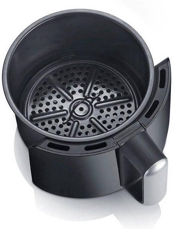 Digitale Heißluftfritteuse Mit Zwei Ebenen, 8 Programme 6Ltr. 1500 Watt