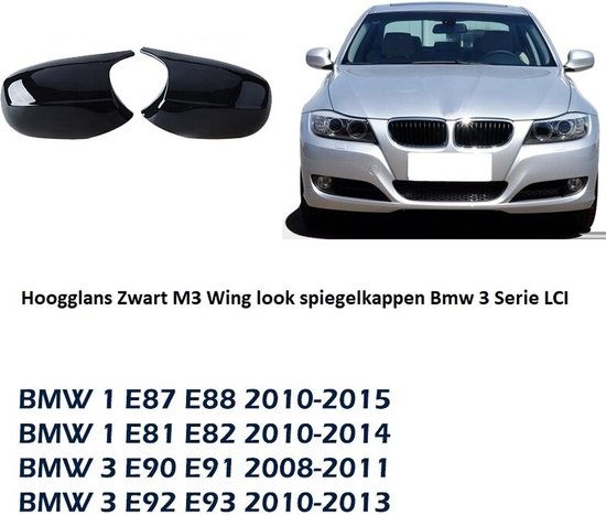 BMW LCI Série 1 E81 E82 E87 E88 Série 3 E90 E91 E92 E93 Peinture piano  brillante