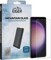 Eiger Tempered Glass Case Friendly Screen Protector Geschikt voor Samsung S23 / S22