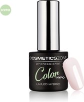 Cosmetics Zone Hypoallergene UV/LED Gellak French Pink 001 - wit - Glanzend - Gel nagellak