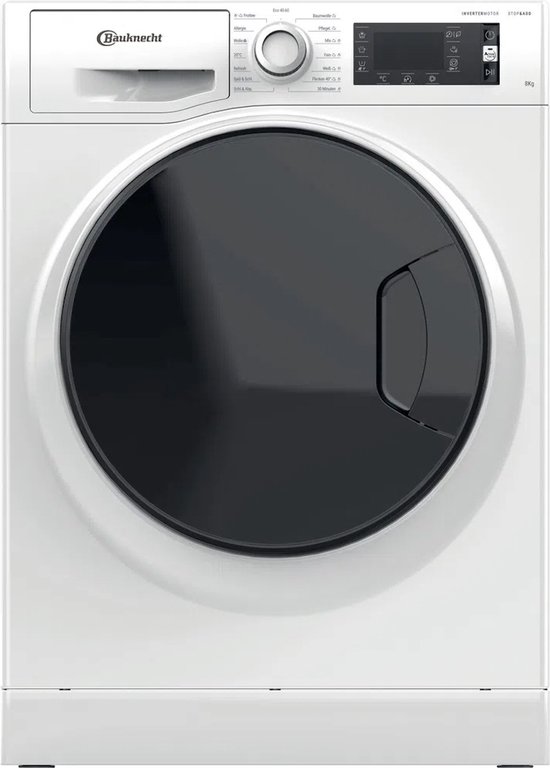 Wasmachine: Bauknecht WM SENSE 8A wasmachine Voorbelading 8 kg 1400 RPM A Wit, van het merk Bauknecht