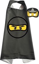 Jobber - Cape - Masker - Ninjago - Ninja - Verkleedkleding kinderen - Zwart