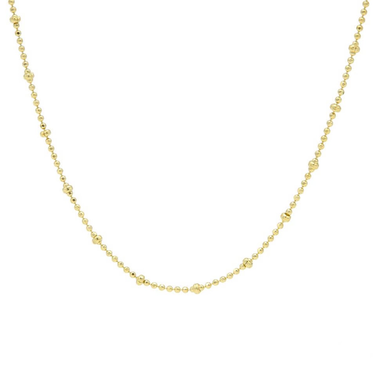 Karma Ketting Dots Chain Diamond Goud