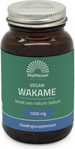 Mattisson - Wakame 1000 mg - Zeewier Voedingssupplement - Bescherming tegen Oxidatieve Schade & Rijk aan Jodium - 60 Capsules