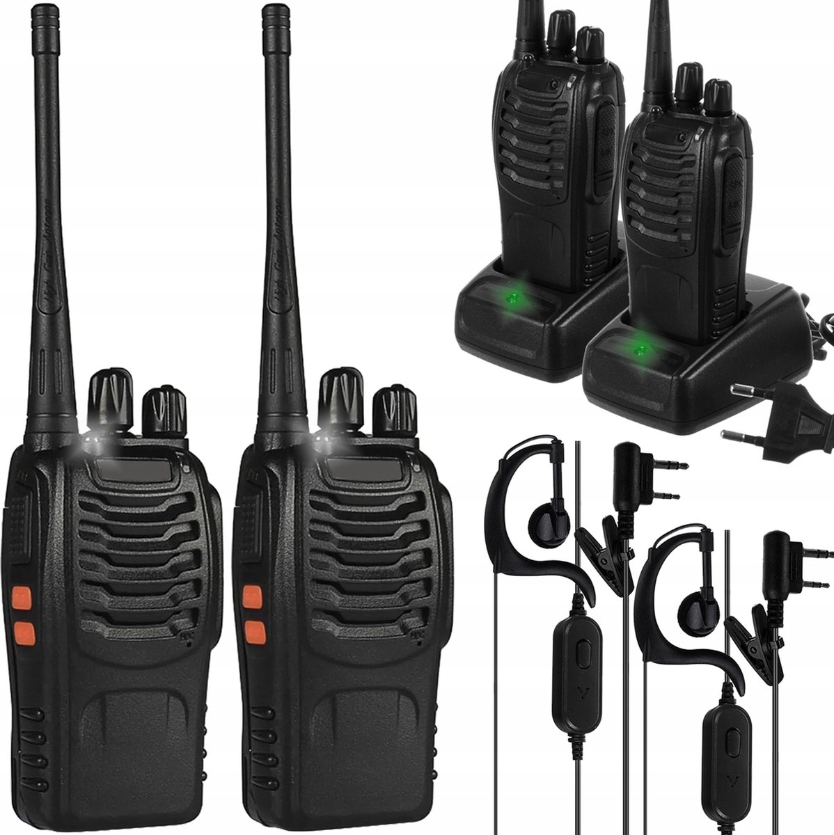Talkies-walkies numériques longue distance 5km