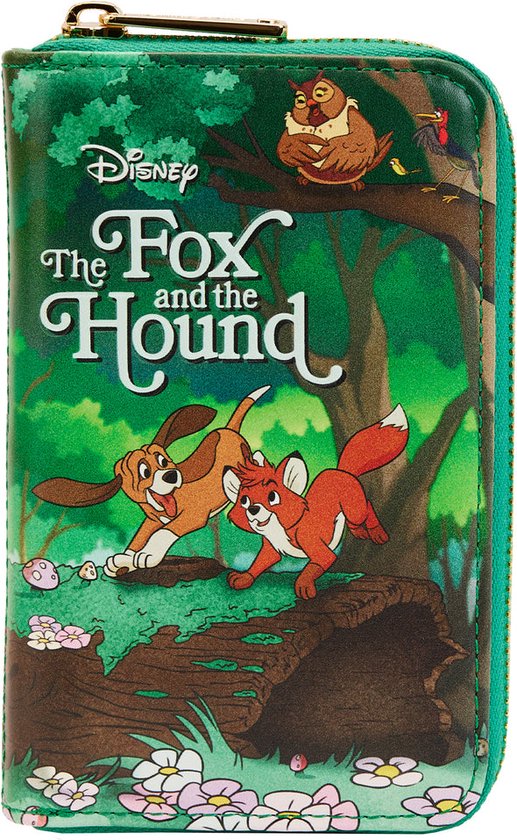Disney Loungefly Creditcardhouder Book Fox and the Hound