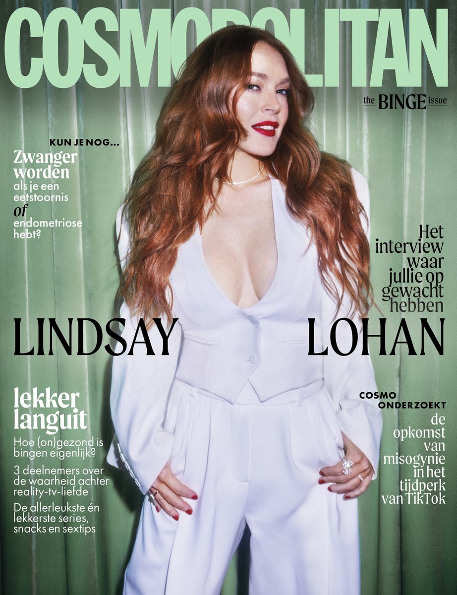 Cosmopolitan editie 1 2023 - tijdschrift - Lindsay Lohan