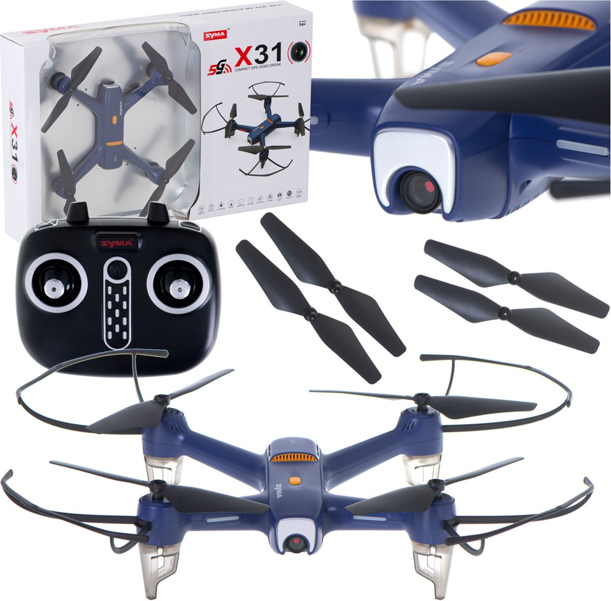 Drone S44 avec caméra - mini drone - Drone pour enfants - drone pour  adultes - caméra