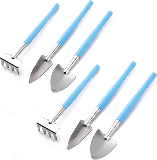 KESSER® Tuingereedschapsset, 10-delig, met ergonomische houten handgrepen, incl. waterdichte tas van 600D Oxford-materiaal, kniebeschermers, plantenmat, spuitfles, tuinschaar, handschoenen voor