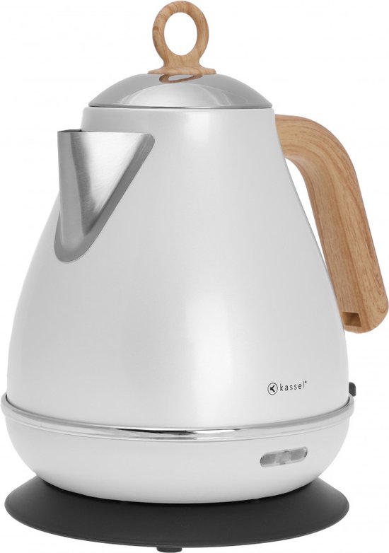 Kassel 93233 - Retro Waterkoker - 1,7L - RVS - Pearl
