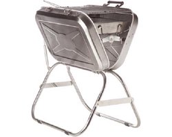 Cosy & Trendy Travel BBQ – RVS Opvouwbaar – 58,5×43×66 cm – Voor 7–9 Personen