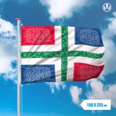 Groningen Boeren zakdoek vlag 150x225cm