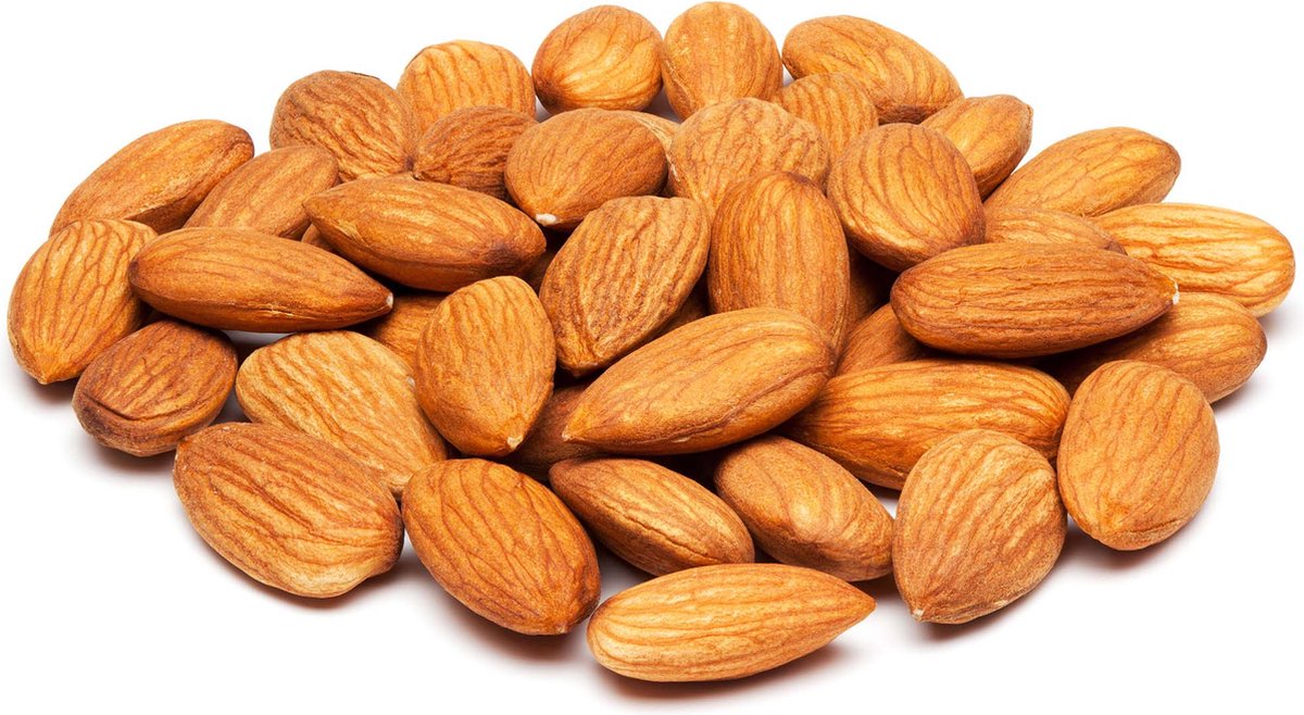 Biologische Amandelen | Natuur | 1 kg | Bio Voeding | Vers Verpakt | PUURR.