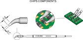 JBC Tools C120004 Desoldeerpunt Gebogen Grootte soldeerpunt 0.7 mm Inhoud: 1 stuk(s)