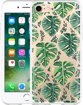 iPhone 7 Hoesje Palm Leaves Large - Designed by Cazy