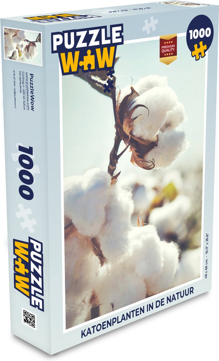 Puzzel Planten - Bloem - Tak - Natuur - Legpuzzel - Puzzel 1000 stukjes volwassenen