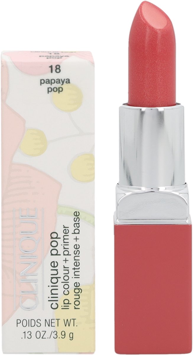 Clinique Pop Lip Colour + Primer Lipstick 18 Papaya pop | bol.com