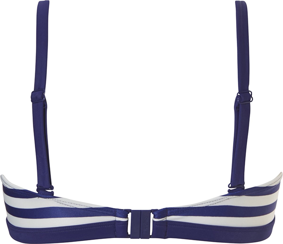 Tweka bikini top breton stripe navy voor Dames - Maat 40