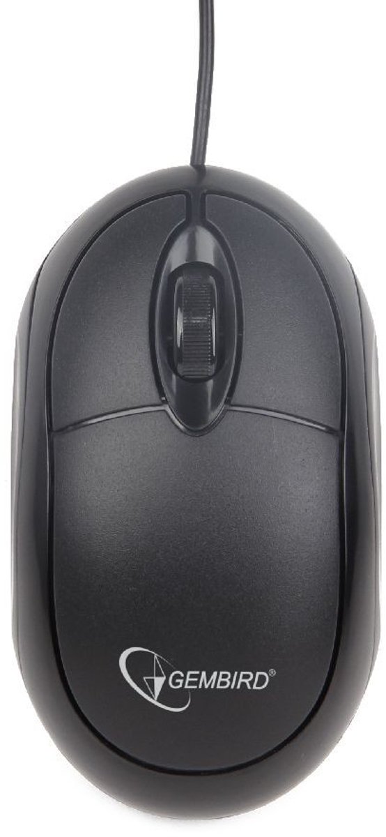 Gembird MUS-U-01 - Muis, zwart