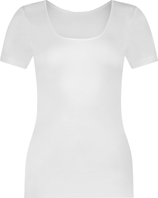 ten Cate Basics t-shirt wit voor Dames | Maat XXL