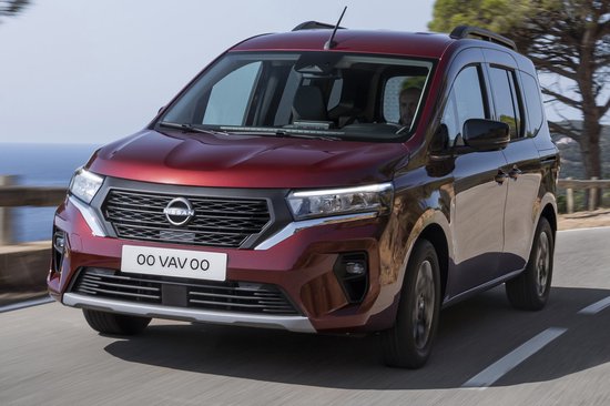 Automatten geschikt voor Nissan Townstar - 2022-heden - 4-delig - Comfort - Uitvoering: Townstar Combi | L1 | 5-zits