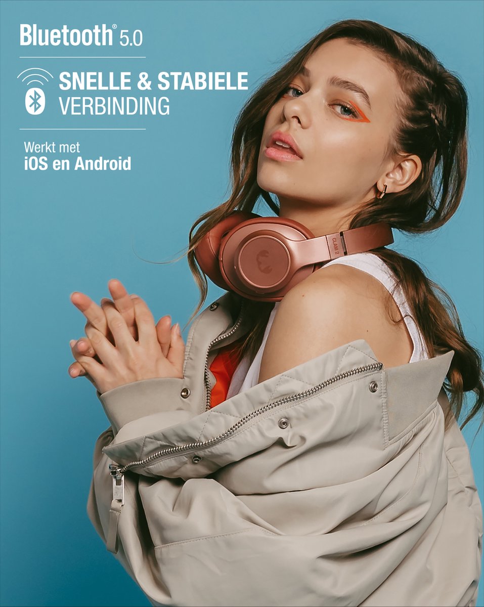 Lanckriet Fresh 'n Rebel Clam 2 Draadloze Koptelefoon 80 Uur - afbeelding 3