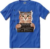 Sofa Destroyer | Honden - Dogs - Hond - T-Shirt - Unisex - Royal Blue - Maat L