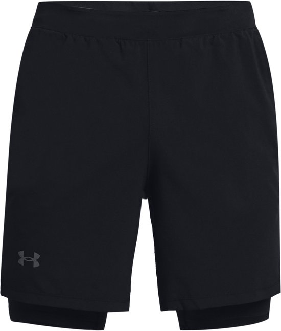 Under Armour Launch SW 7'' 2N1 Short Sports Pants Hommes - Taille S