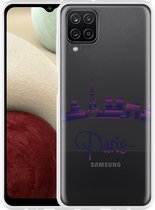 Hoesje Geschikt voor Samsung Galaxy A12 Parijs