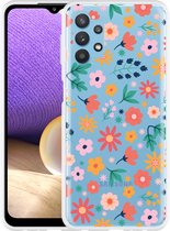 Samsung Galaxy A32 5G Hoesje Always have flowers - Designed by Cazy