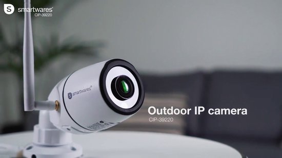 Smartwares CIP-39220 IP Camera - 1080p - Full HD - Gratis app - Micro SD -  180° -... | bol.com