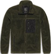 Vintage Industries - Kodi Sherpa Fleece Vest - Groen - Maat XL