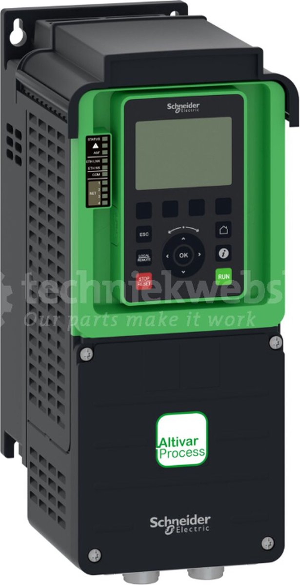 Schneider - Electric Altivar 630 - Frequentieregelaar =< 1 kV | ATV630U22N4 - Donkergrijs