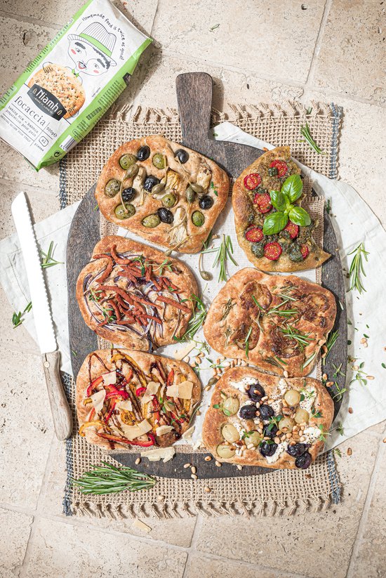 Bakmix voor Focaccia - 500 gram