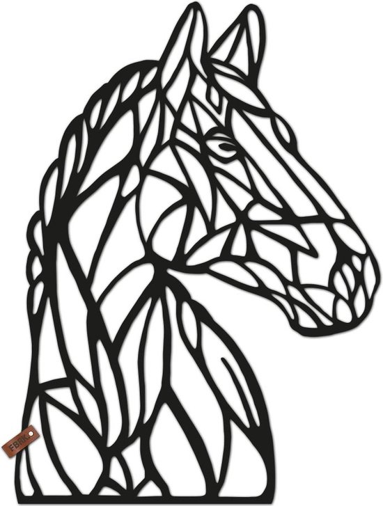 FBRK. Geometrische Paard - Chalky Grey