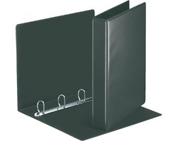 Esselte Panorama 4D-Rings Ringband met Insteekvak - Rugbreedte van 38mm - Zwart