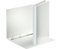 Esselte Panorama 4D-Rings Ringband met Insteekvak - Rugbreedte van 38mm - Wit