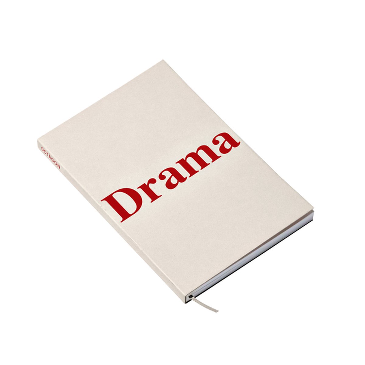 Notitieboek octagon drama 135x200mm dotted creme | 1 stuk