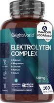 Supplément d'électrolytes WeightWorld - 180 capsules végétaliennes pendant 6 mois - Soutient l'équilibre électrolytique