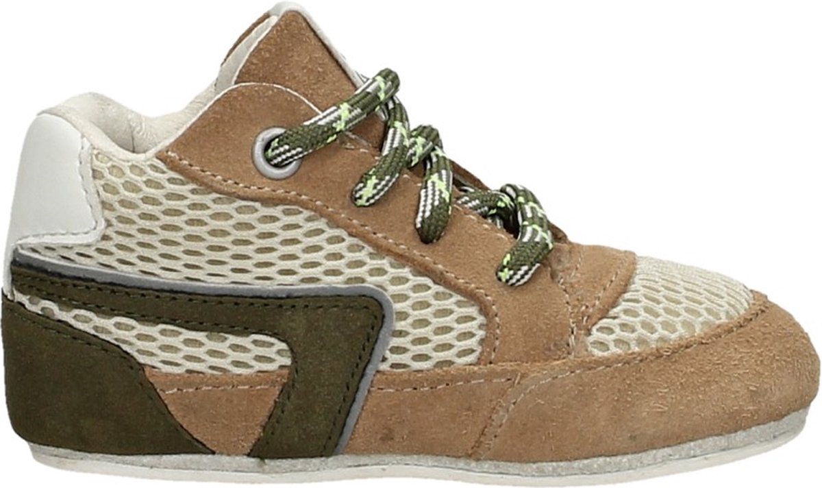 KEQ Jongens Baby schoentjes Jongens Baby schoentjes - Cognac - Maat 23