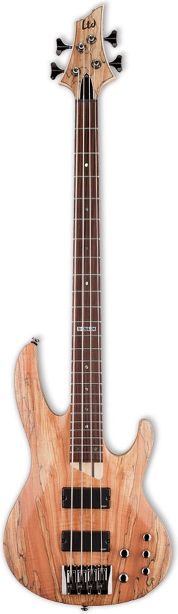 ESP LTD B-204SM NS Natural Satin - Elektrische basgitaar